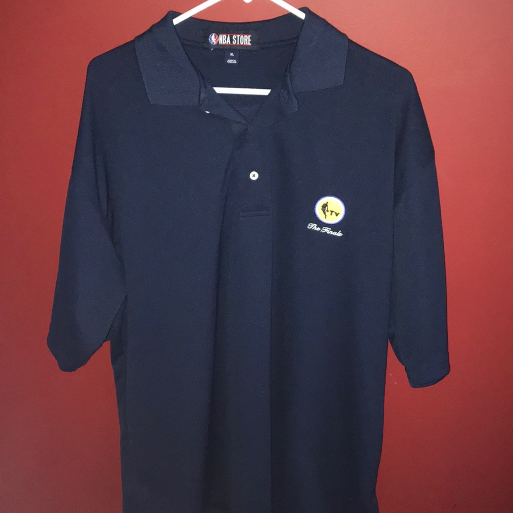 NBA tv the finals collared shirt